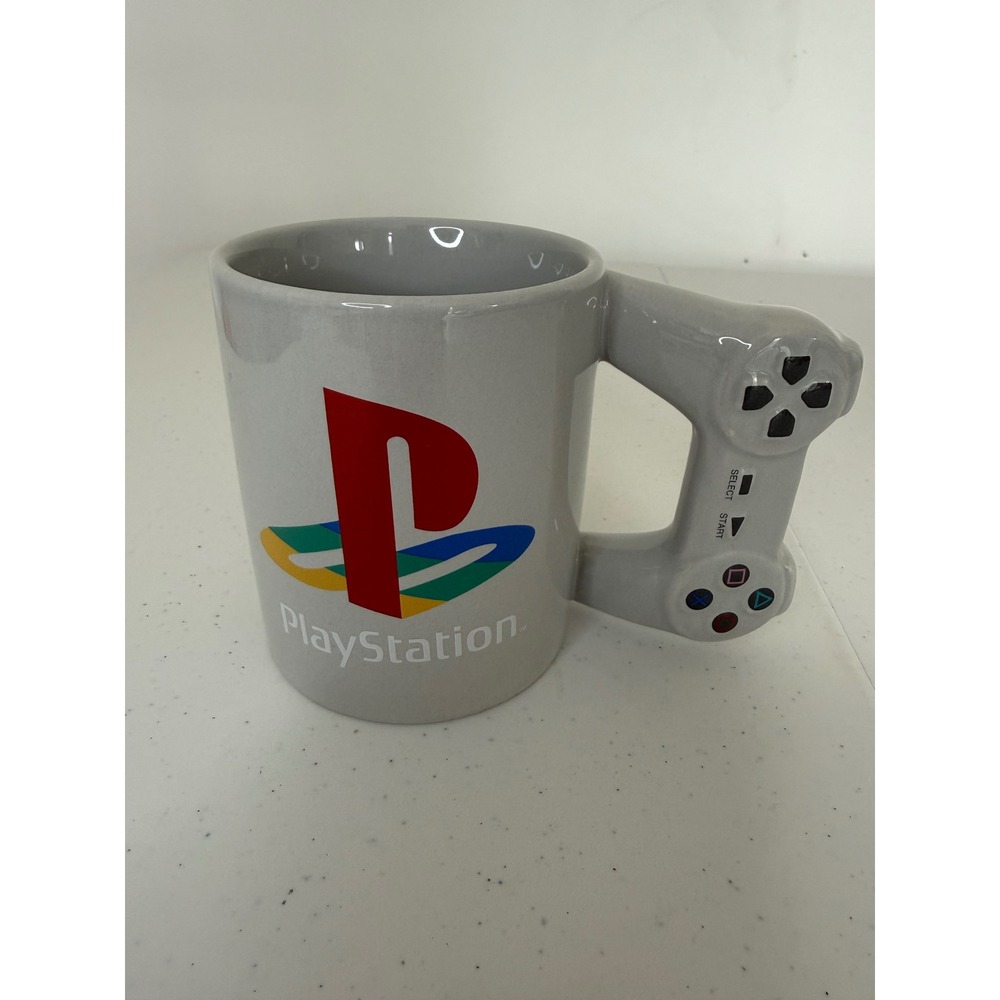 PlayStation Video Game Controller 4" CERAMIC Coffee MUG PSI